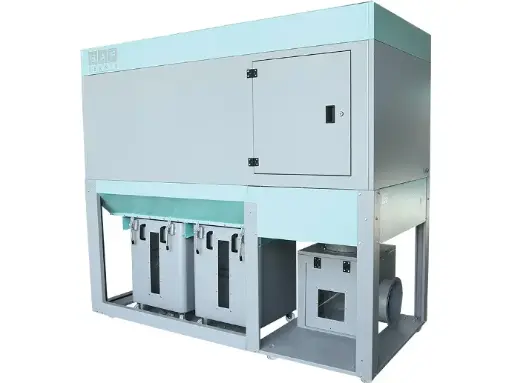 [STK-6500 M/3 With vibration and steel bins x 2] STK-6500 Extraction 